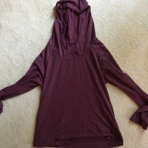 Sheer hoodie